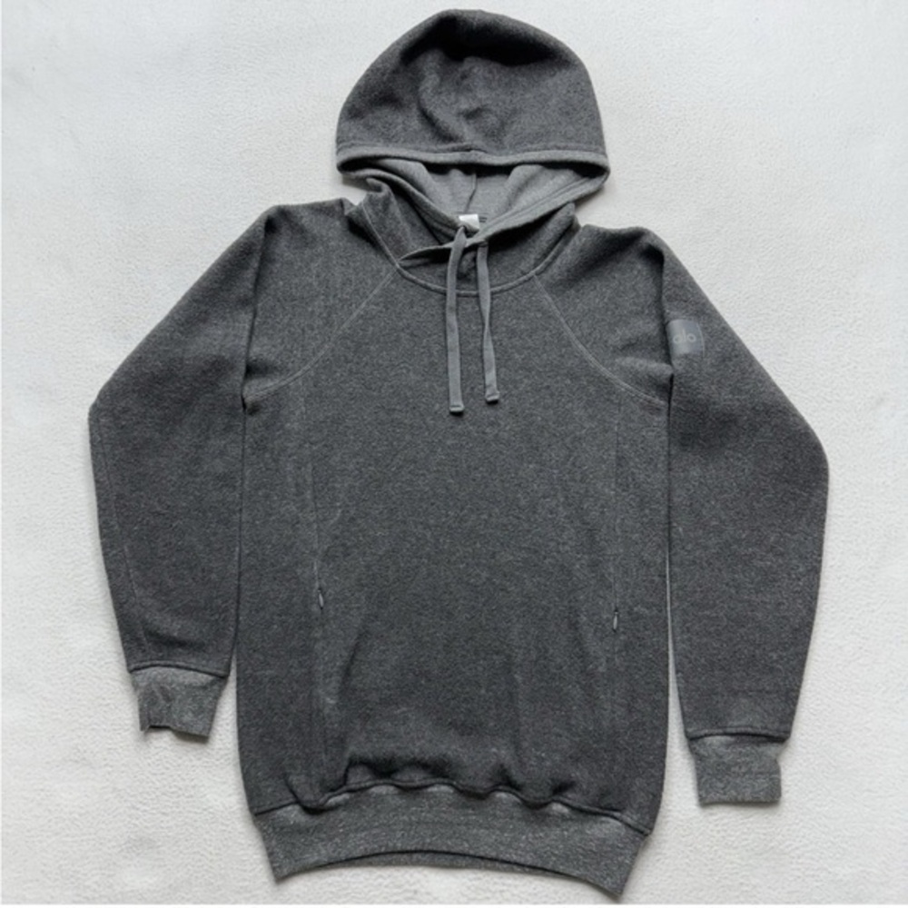 ALO Yoga Charcoal Gray Sweatshirt